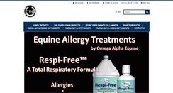 Desktop Screenshot of healthyequinealternatives.com